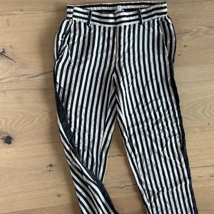 IMRIE Silk striped pants - S